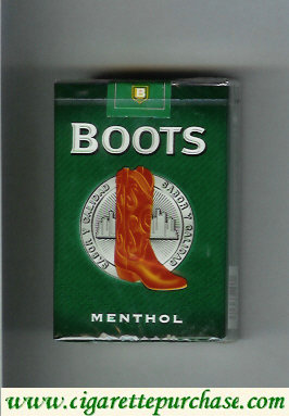 Boots Menthol cigarettes soft box Mexico